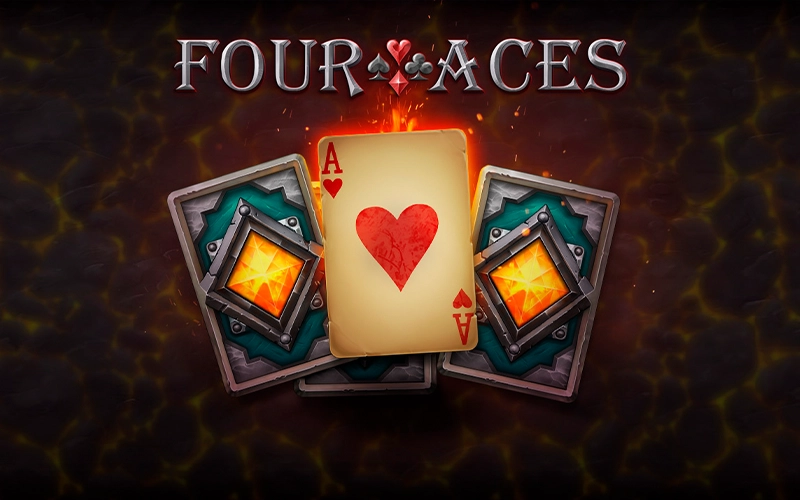 Pick up the win by collecting winning cards at Four Aces at 96in.