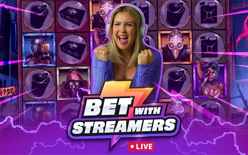 Play and win in the popular Bet with Streamers game at the best casino 96in.